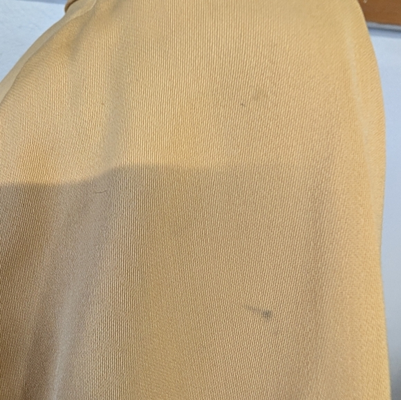 Vintage 1940s Swing Coat Goldenrod Open Front Side pocket Shoulder pads Size M - Picture 5 of 6